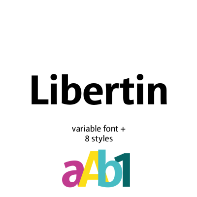Libertin Typeface