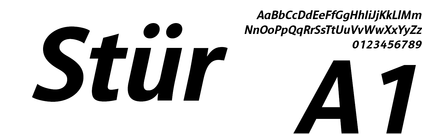 Font Family Libertin Bold-Italic