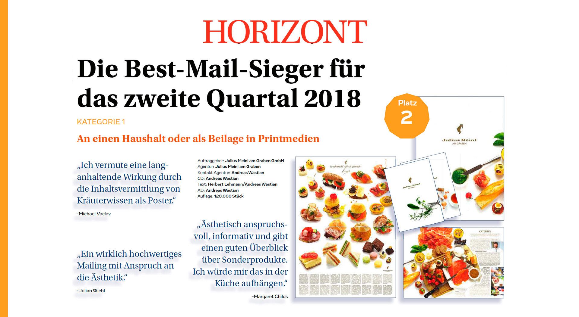 Horizont Best-Mail-Award 2018