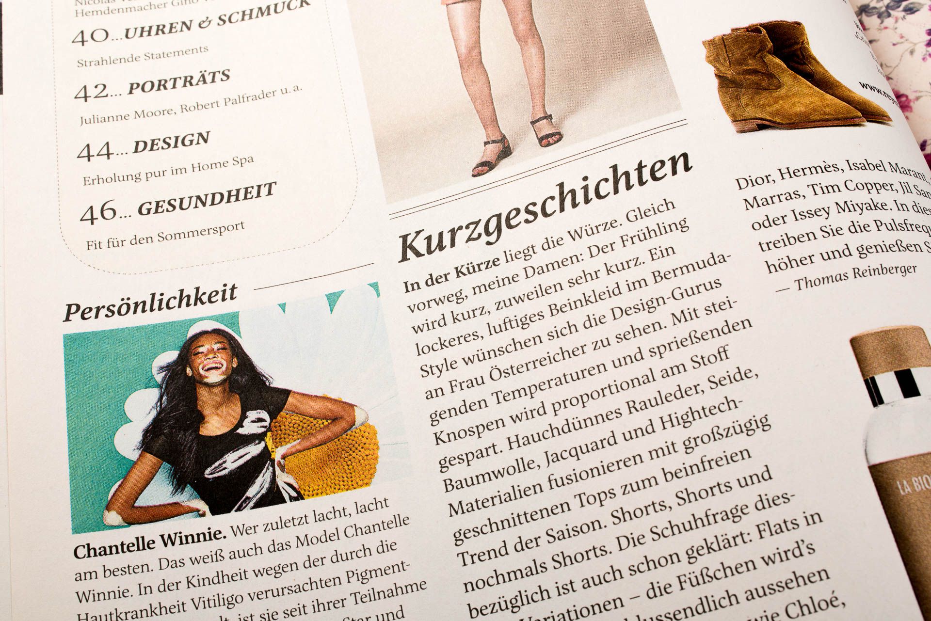 Magazin Complete Font in use Liber Type Foundry