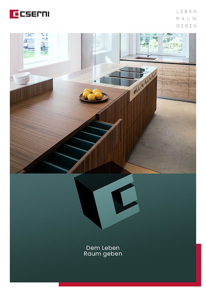 Plakat Cserni dem Leben Raum geben