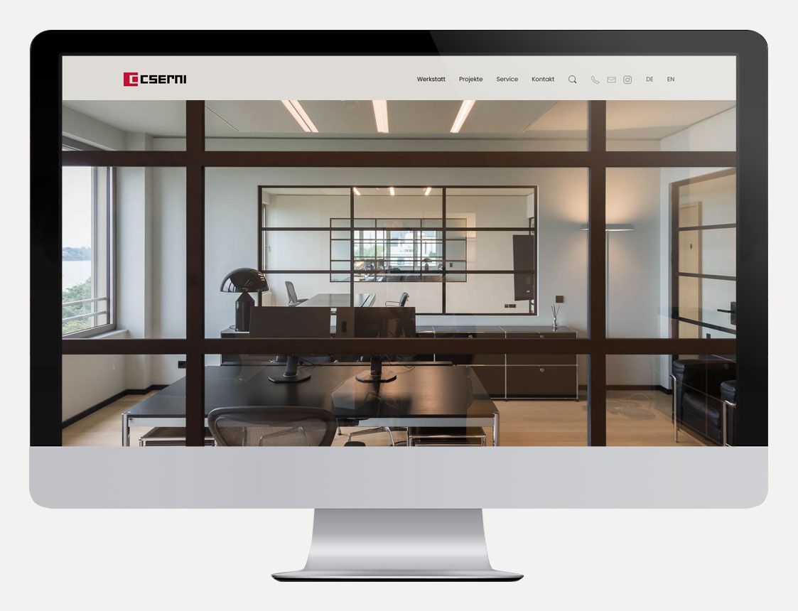 Webdesign Website Cserni
