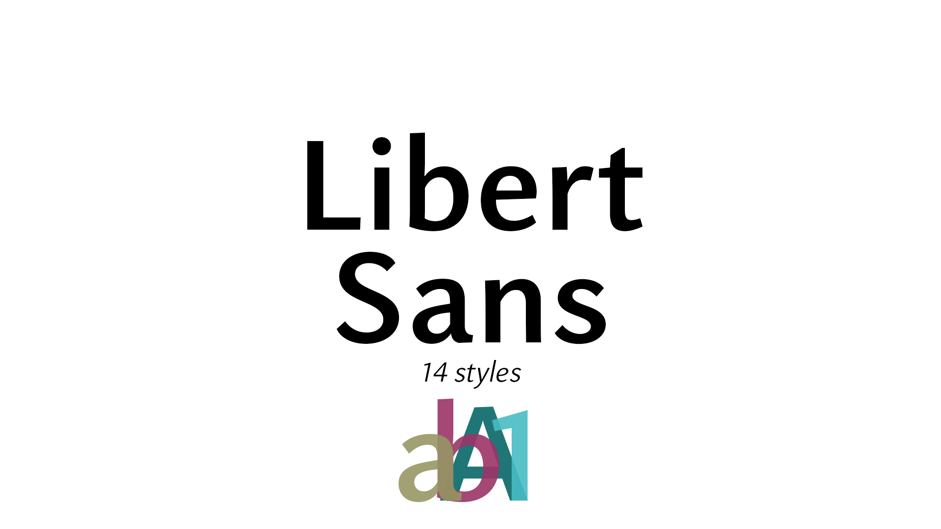 Font family Libert Sans