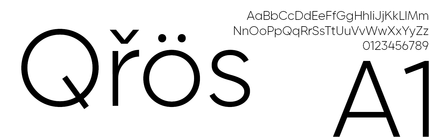 Liberona light geometrische Sans-Serif