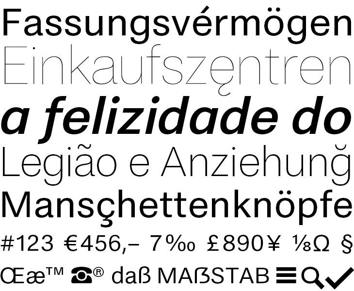 Libesk Schriftart Beispiele