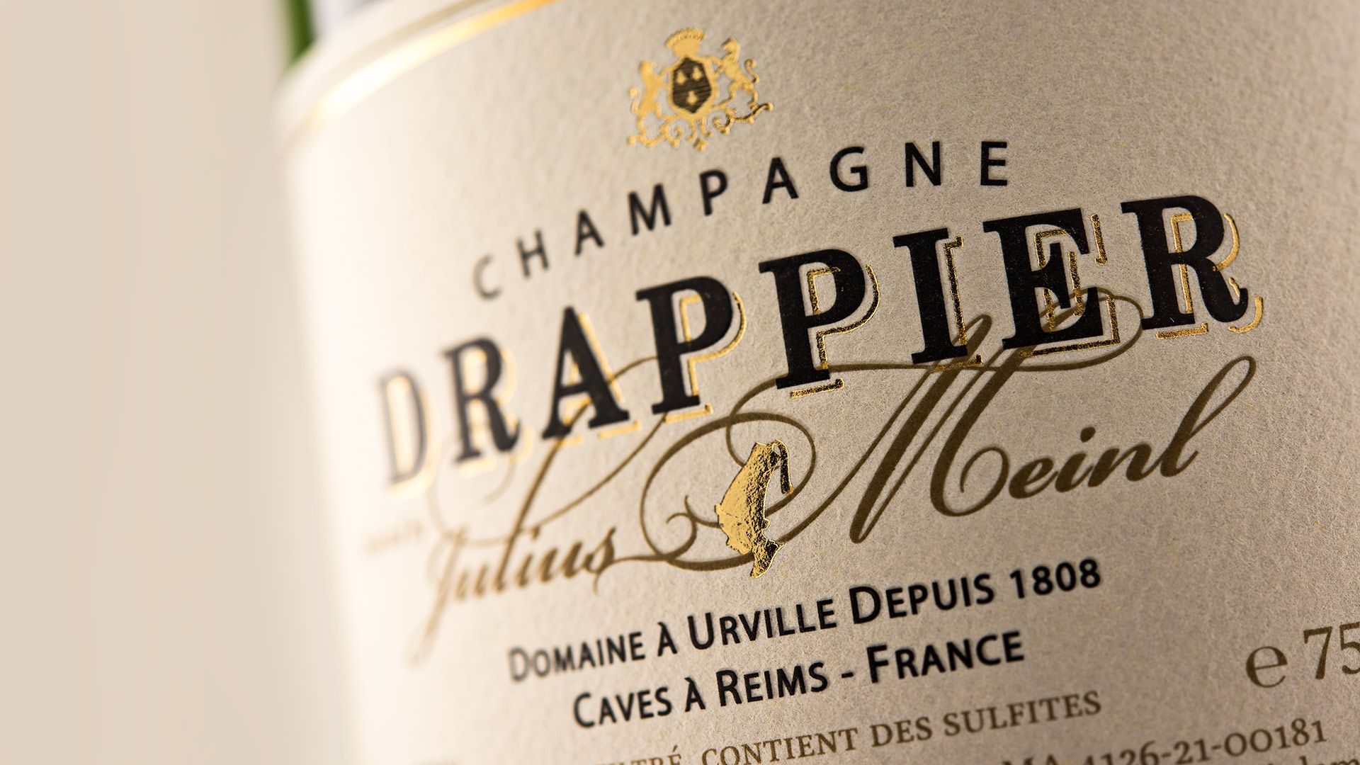 Champagner Etikett