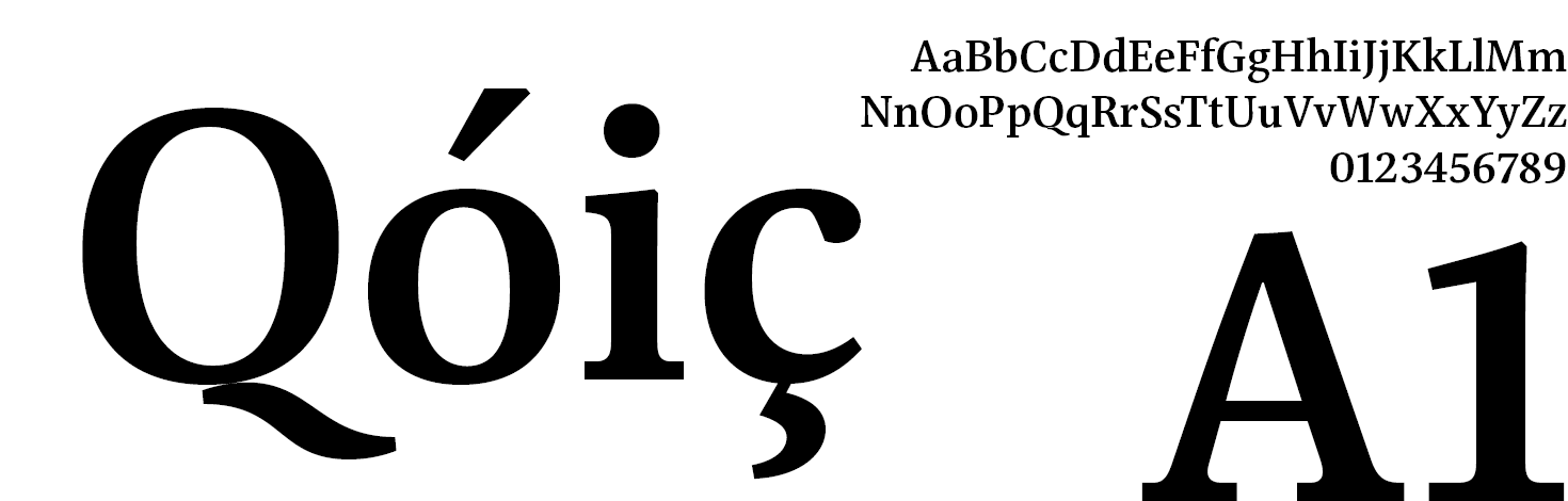 Libert Serif Font Family Semi-Bold