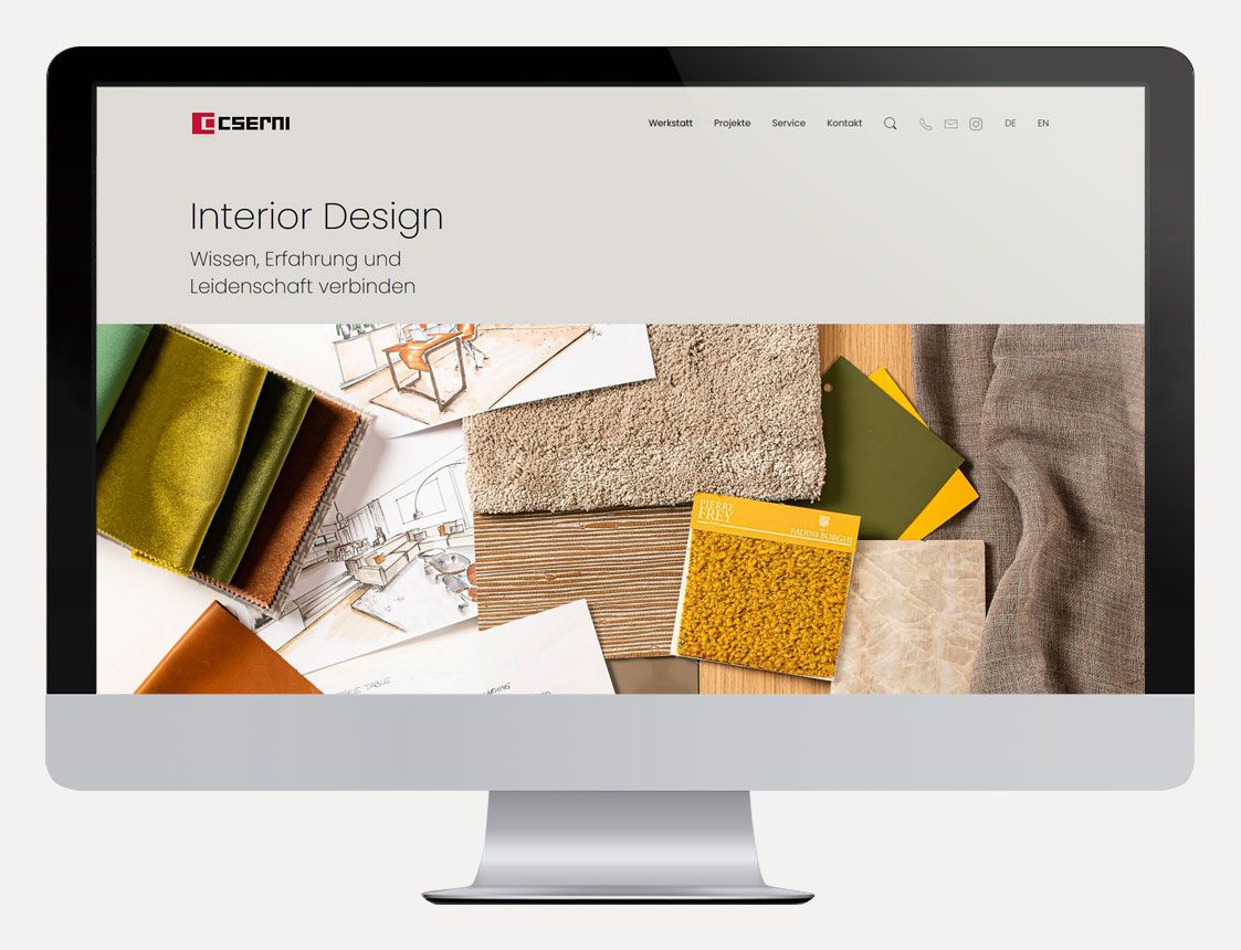 Webdesign Website Cserni