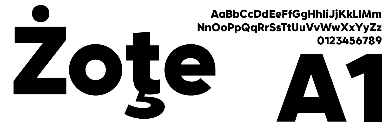 Liberona black geometrische Sans-Serif