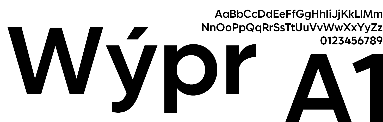 Liberona bold geometrische Sans-Serif