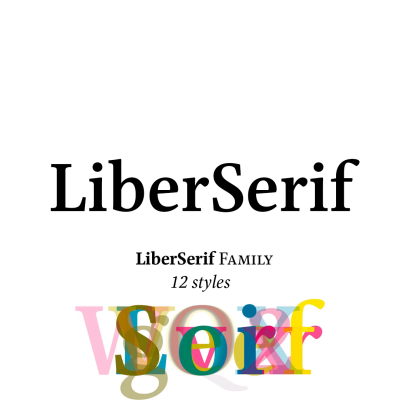 LiberSerif Font